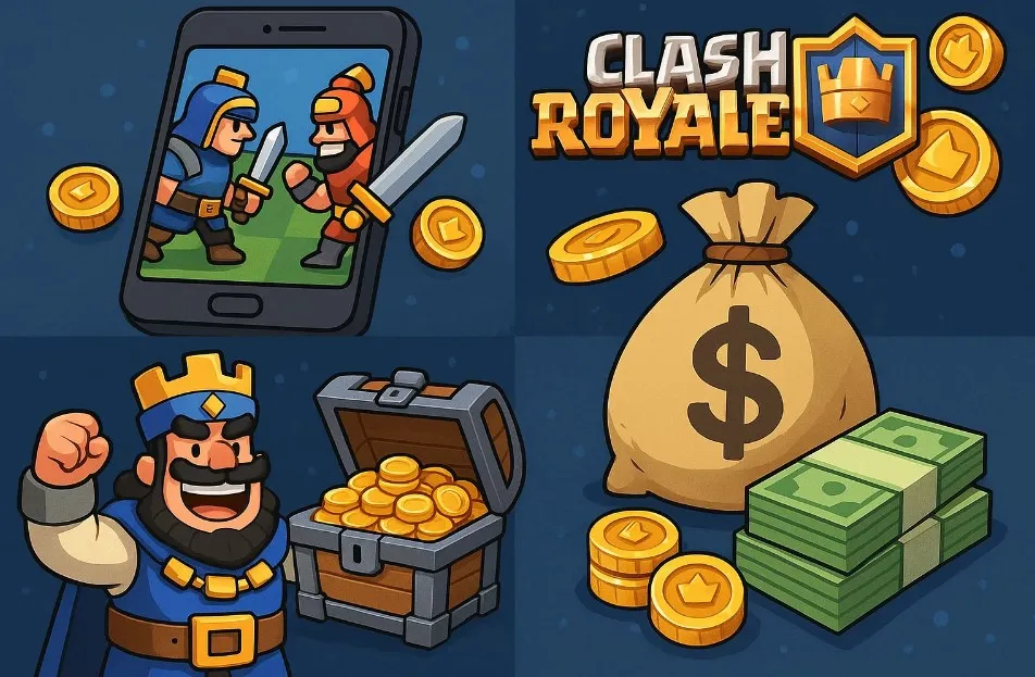 Как Clash Royale зарабатывает миллионы: монетизация и лояльность